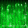 Световой дождь (LED Плей Лайт), 2*3м, зеленый