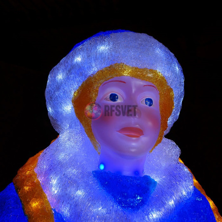 Световая фигура акриловая «Снегурочка», 190 см