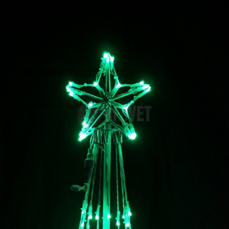 Объемная световая фигура Елка, 2м, диаметр 60см, smart диоды