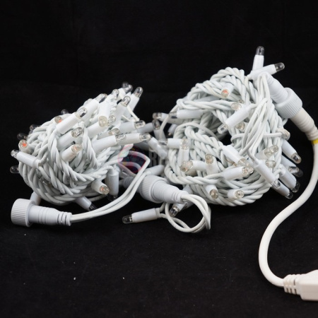 Гирлянда-нить LED Стринг Лайт, 10м, красная, влагозащищенная