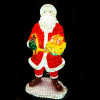 Объемная фигура из стекловолокна "Санта с подарками" 170*85*65 см, с трансформатором