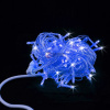 Гирлянда светодиодная Стринг Лайт, синяя, мерцающая, 10м