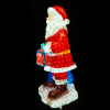 Объемная фигура из стекловолокна "Санта с мешком и фонариком" 120*80*60 см, с трансформатором