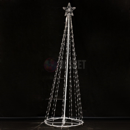 Объемная световая фигура Елка, 2м, диаметр 60см, smart диоды