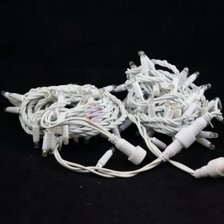 Гирлянда-нить LED Стринг Лайт, 10м,24В зеленая, влагозащищенная