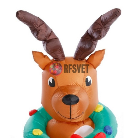 Фигура надувная «Олень сидит», 150 см