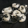 Гирдянда-нить, светодиодная, 24в, цвет теплый белый