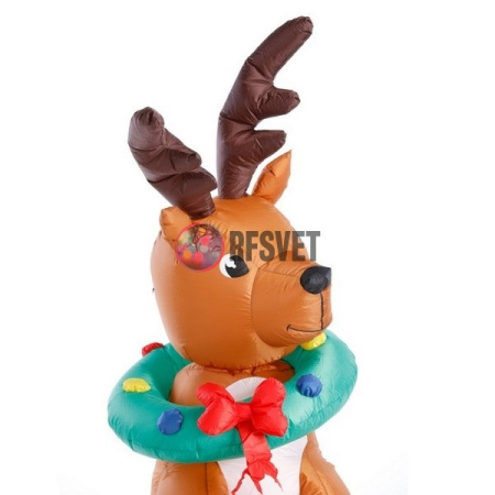 Фигура надувная «Олень сидит», 150 см