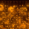 Световой дождь (LED Плей Лайт), 2*12м, желтый