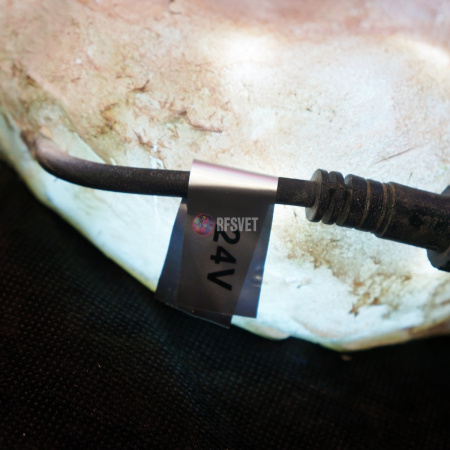 Объемная фигура из стекловолокна "Санта с мешком и фонариком" 120*80*60 см, с трансформатором