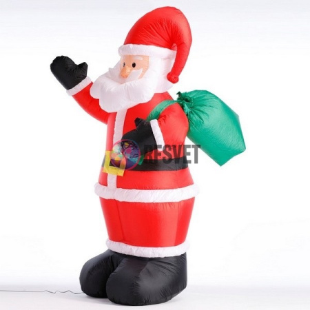 Фигура надувная «Дед Мороз», 240 см