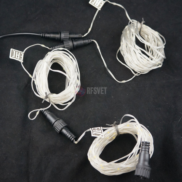 Гирдянда-нить, светодиодная, 24в, цвет желтый