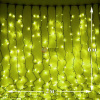 Световой дождь (LED Плей Лайт), 2*6м, желтый