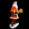 Объемная фигура из стекловолокна "Санта с подарками" 170*85*65 см, с трансформатором