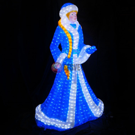 Световая фигура акриловая «Снегурочка», 190 см
