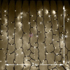Светодиодный дождь (LED Плей Лайт), 2*3 м, теплый белый, мерцающий