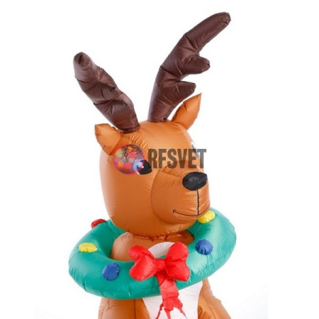 Фигура надувная «Олень сидит», 150 см