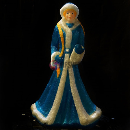 Световая фигура акриловая «Снегурочка», 190 см