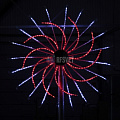 Светодиодный электрофейерверк "Колесо" Светодиодный электрофейерверк "Колесо"