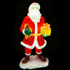 Объемная фигура из стекловолокна "Санта с подарками" 170*85*65 см, с трансформатором
