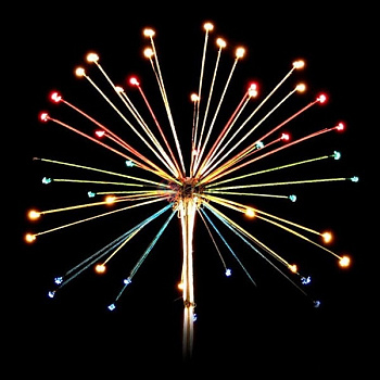 LED электрофейерверк «Шар», 1,2*1,4м, мульти