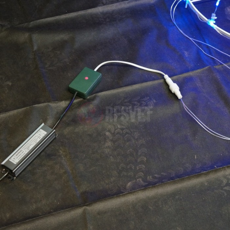 Объемная световая фигура Елка, 2м, диаметр 60см, smart диоды