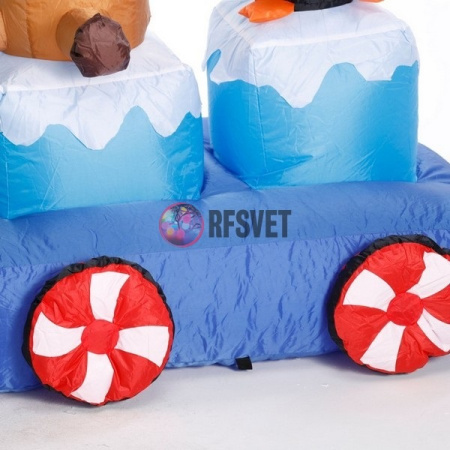 Фигура надувная «Веселый паровоз», 210 см