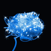 Гирлянда светодиодная Стринг Лайт, синяя, мерцающая, 20м