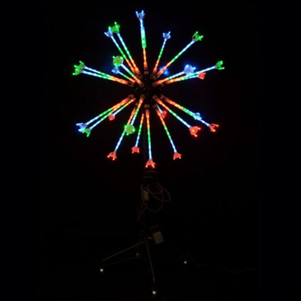 Электрофейерверк светодиодный "Мини-Шар" Ф, 0,8*1,0м