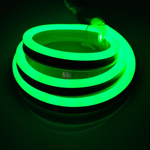 Гибкий неон LED Neon Flex, зеленый