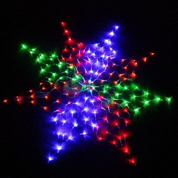 LED Нет Лайт "Звезда восьмиконечная", диаметр 1.5 м