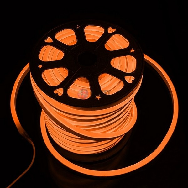 Гибкий неон LED Neon Flex, оранжевый