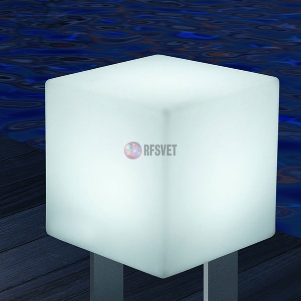 Светящийся одноцветный LED куб,50см от сети 220B, арт. 50СМW