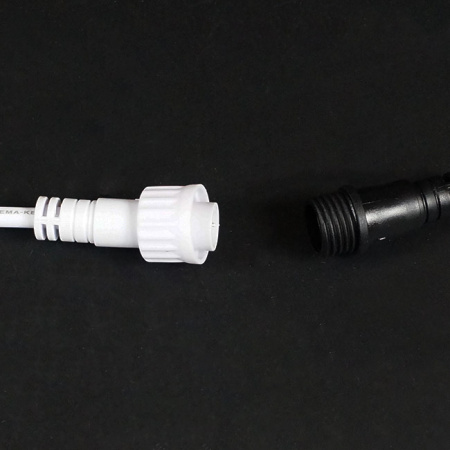 Гирлянда «Тающие сосульки», шлейф 3 м, 10*50 см, белый