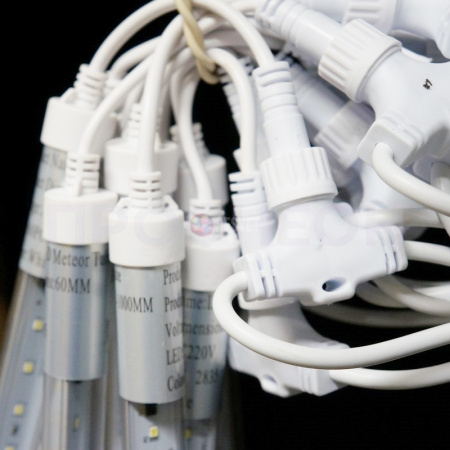 Гирлянда Тающие сосульки, комплект 10 шт. по 80см, цвет белый