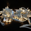 Гирлянда-нить LED Стринг Лайт, 10м,24В теплый белый, влагозащищенная