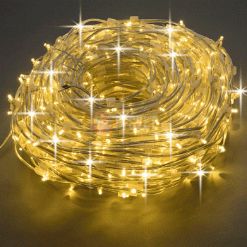 LED Клип Лайт, Flash,100м БЕЗ блока питания , белый теплый