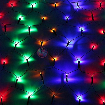 Световая сеть (LED Нет Лайт), 2*1м, мультиколор