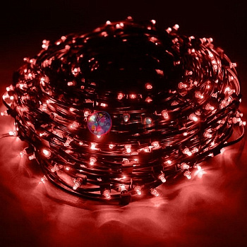 LED Клип Лайт, шаг 150мм, красный, с трансф.