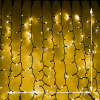Светодиодный дождь (LED Плей Лайт), 2*3 м, желтый, мерцающий Светодиодный дождь (LED Плей Лайт), 2*3 м, желтый, мерцающий