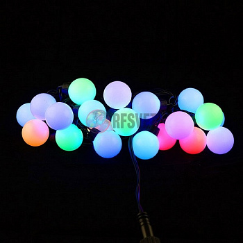 Светодиодная гирлянда МУЛЬТИКОЛОР Мультишарики Большие, 5м