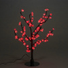 Световой LED Куст вишня 0,8 *0,8 м. 96 диодов, цвет красный