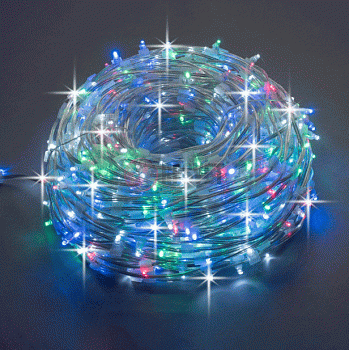 LED Клип Лайт, Flash,100м БЕЗ блока питания ,мульти