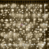 Светодиодный дождь (LED Плей Лайт), 2*9 м, теплый белый, мерцающий