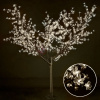 Световое дерево «Сакура», диаметр 1.5 м, высота 1.9 м, 864 лепестка, теплый белый