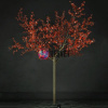 Световое дерево «Сакура», диаметр 2.0 м, высота 2.5 м, 1728 лепестков, красное