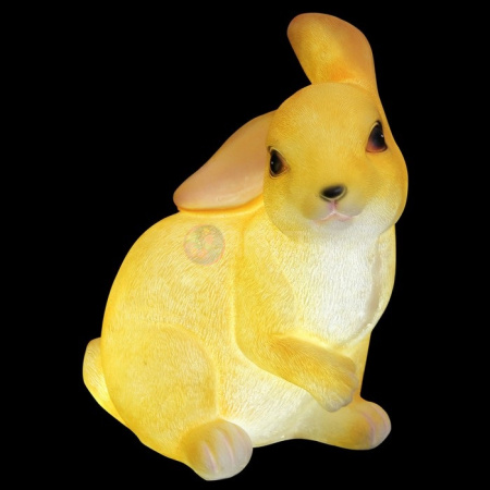 Объемная фигура из стекловолокна "Кролик", 40*38*28 см, с трансформатором