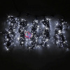 Гирлянда на деревья, 5 нитей по 20 м, с трансф, белый, мерцающий