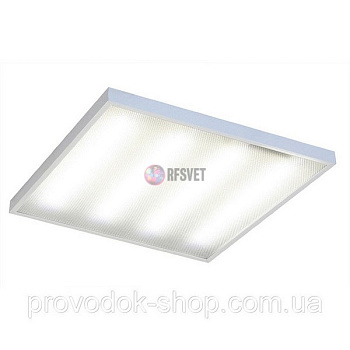 LED светильник под армстронг, грильято. Встраиваемый и накладной