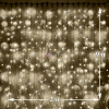 Светодиодный дождь (LED Плей Лайт), 2*9 м, теплый белый, мерцающий
